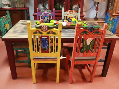 Flower Table And Chairs